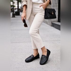 Coach Black Leather Driver Loafers – Never Worn